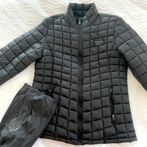 NWOT Black Reebok puffer